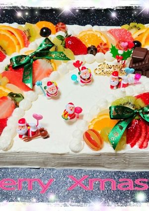 2019 Xmasケーキ★☆-レシピのメイン写真