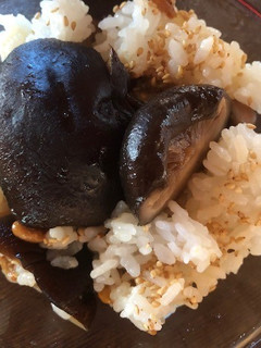納豆と椎茸の佃煮風のご飯-レシピのメイン写真