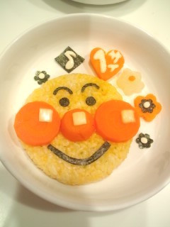 離乳食・後期■アンパンマンご飯♪1歳-レシピのメイン写真