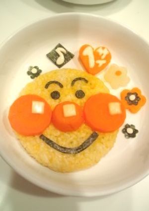 離乳食・後期■アンパンマンご飯♪１歳-レシピのメイン写真