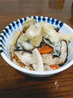 炊飯器で!中華風牡蠣おこわ-レシピのメイン写真