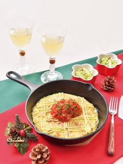 スキレットde白菜のお好み焼き-レシピのメイン写真