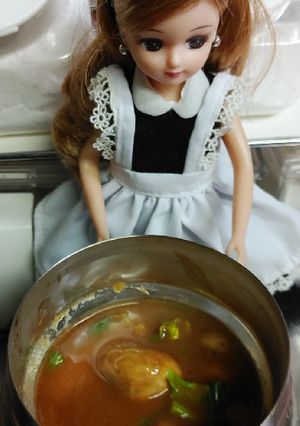 リカちゃん♡スープジャー シチュー風ꕤ-レシピのメイン写真