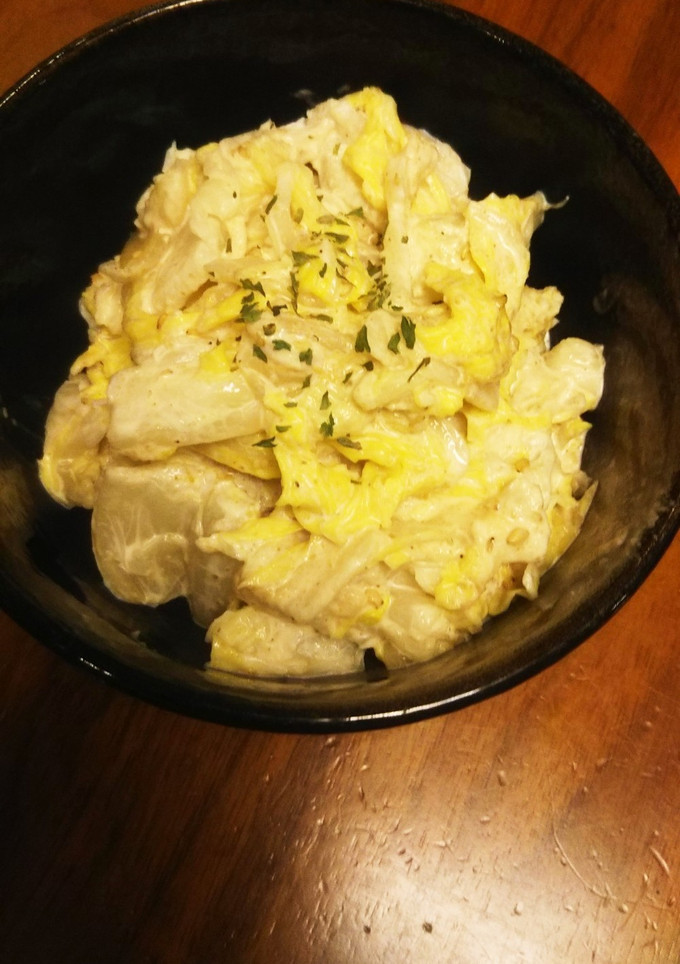 簡単！白菜とすりごまのマヨネーズ和え-レシピのメイン写真