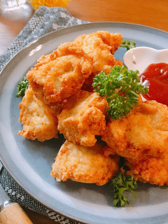 簡単♪ふわふわお豆腐チキンナゲット-レシピのメイン写真