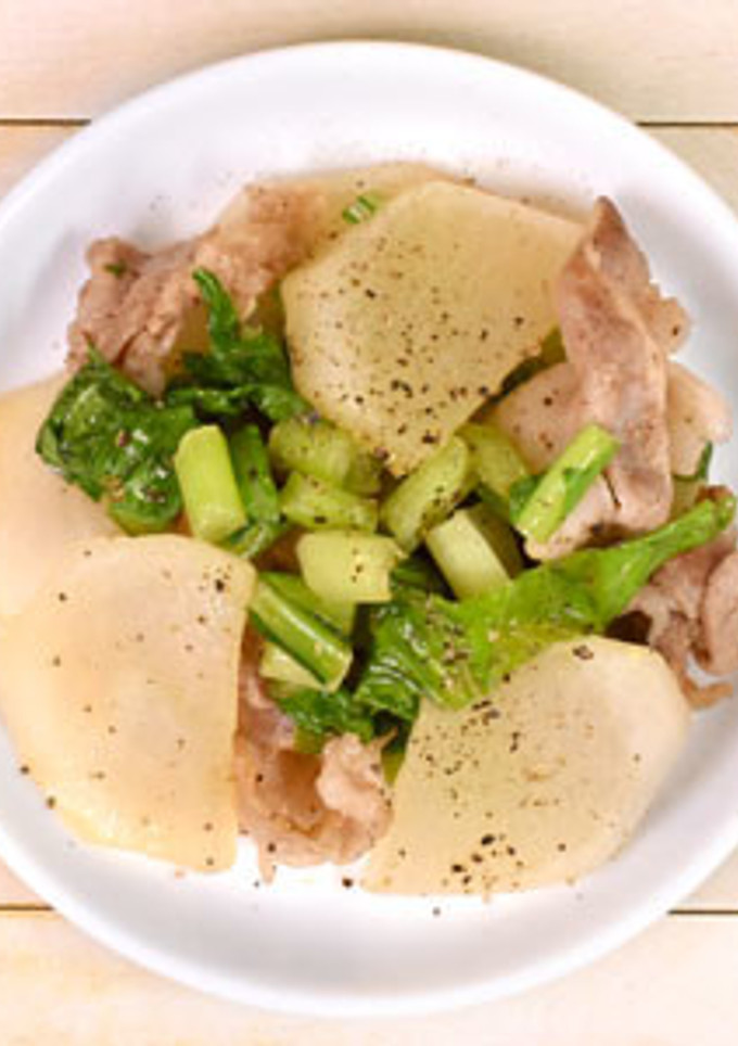 ☆かぶと豚肉の中華炒め☆-レシピのメイン写真