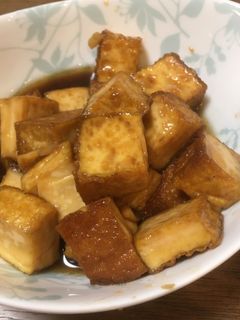 厚揚げの甘辛煮-レシピのメイン写真
