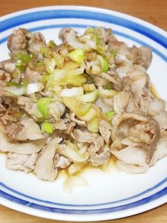 豚肉とネギの醤油炒め-レシピのメイン写真