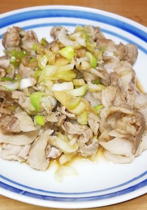 豚肉とネギの醤油炒め-レシピのメイン写真