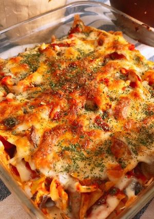 豆腐皮でヘルシーラザニア-レシピのメイン写真