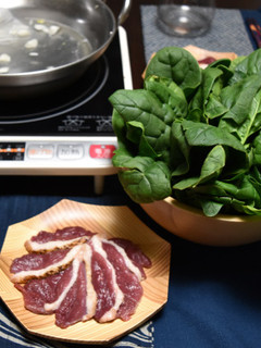 炙り鴨とほうれん草のしゃぶしゃぶ-レシピのメイン写真