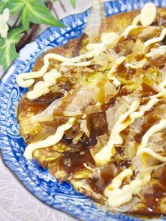キャベツ大量消費‼︎お好み焼き風-レシピのメイン写真