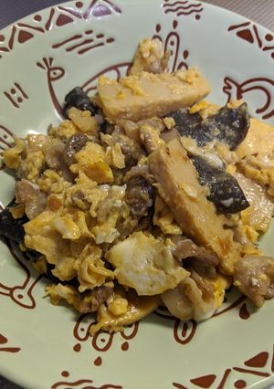 肉と卵のいりつけ-レシピのメイン写真