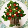 トマトのカプレーゼ★クリスマスツリー