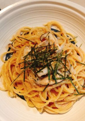 たらこクリームパスタ-レシピのメイン写真