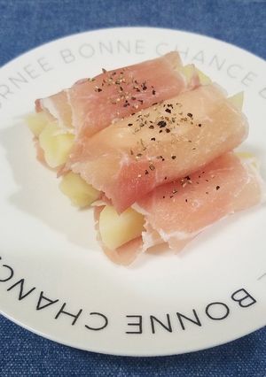 じゃがいもとクリームチーズの生ハム巻き-レシピのメイン写真