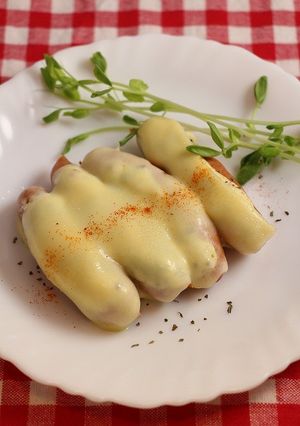 レンジで簡単！シャウエッセンチーズ-レシピのメイン写真