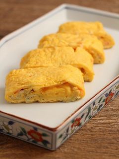 簡単!しらすと小エビの卵焼き-レシピのメイン写真