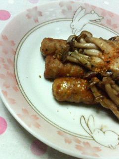 ✿ソーセージとしめじの❀簡単✿焼肉タレ焼-レシピのメイン写真