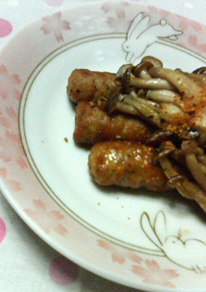 ✿ソーセージとしめじの❀簡単✿焼肉タレ焼-レシピのメイン写真