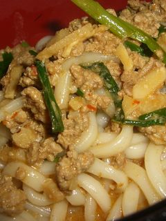 濃厚まろやか☆豆乳坦々うどん(汁なし)-レシピのメイン写真