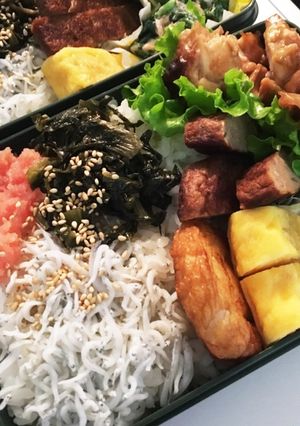 地味な弁当-レシピのメイン写真
