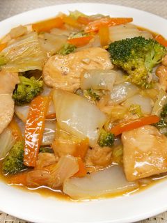 鶏胸肉の野菜あんかけ-レシピのメイン写真