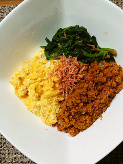 ヨウサマの減塩そぼろご飯-レシピのメイン写真