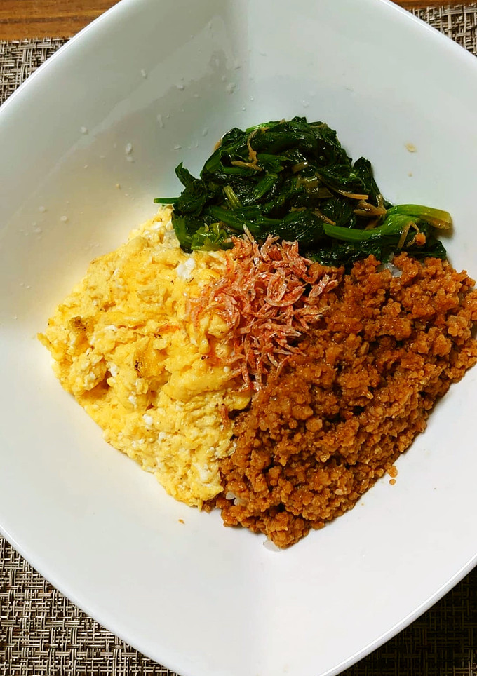 ヨウサマの減塩そぼろご飯-レシピのメイン写真