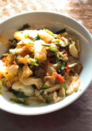 おもちの野菜炒め コチュジャン風味-レシピのメイン写真