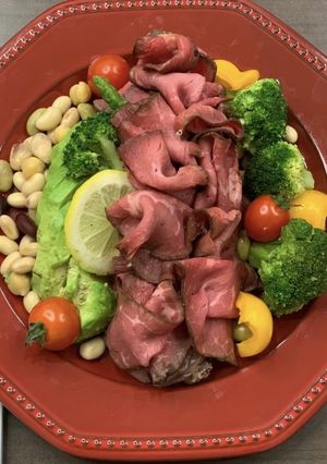コンビニで簡単サラダプレート-レシピのメイン写真