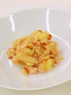 【離乳食中期】鶏ささみのトマトサラダ-レシピのメイン写真