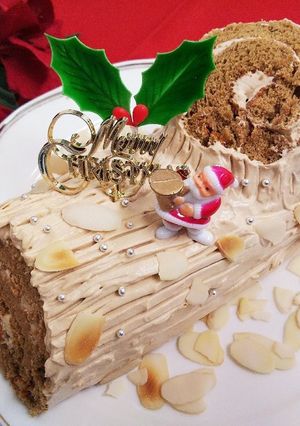 クリスマスに…チーズ風味のコーヒーノエル-レシピのメイン写真
