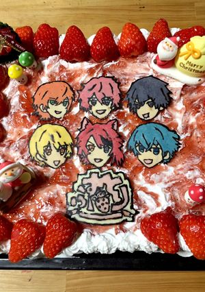 すとぷりキャラチョコデコレーションケーキ-レシピのメイン写真