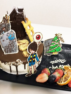 キャラチョコ ケーキ-レシピのメイン写真
