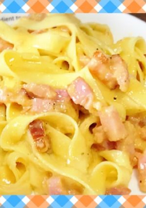 イタリアママのカルボナーラ-レシピのメイン写真
