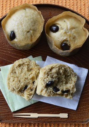 黒豆蒸しパン-レシピのメイン写真