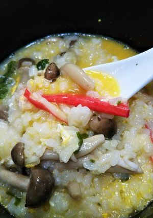 しめじたっぷり☆食べ過ぎ後の簡単｢雑炊｣-レシピのメイン写真