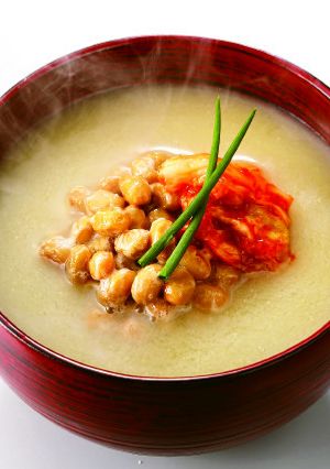キムチ納豆汁♪-レシピのメイン写真