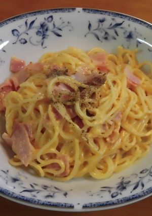 カルボナーラ-レシピのメイン写真