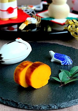 かぼちゃの伊達巻*モチモチバージョン-レシピのメイン写真