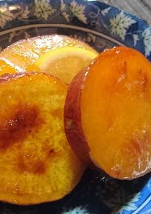サツマイモのさっぱり焼き煮-レシピのメイン写真