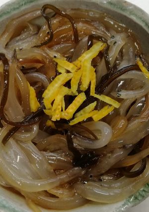 熟成!シラウオの塩昆布和え-レシピのメイン写真