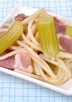 ☆セロリとベーコンのパスタ☆-レシピのメイン写真