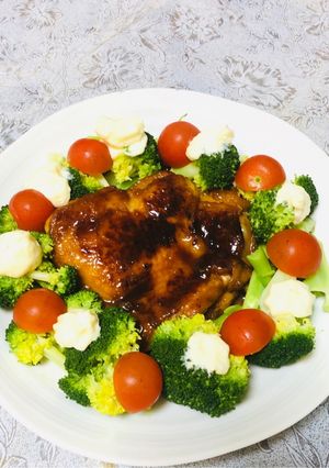 ずぼらの簡単照り焼きチキン　-レシピのメイン写真