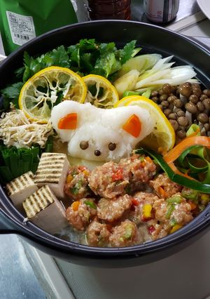 柚子大根とピーマンつみれ鍋-レシピのメイン写真