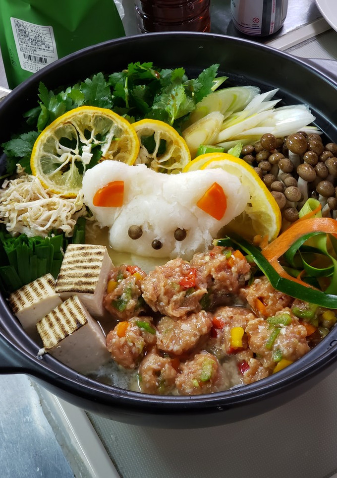 柚子大根とピーマンつみれ鍋-レシピのメイン写真