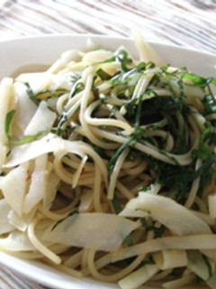 青しそとじゃが芋の和風パスタ-レシピのメイン写真