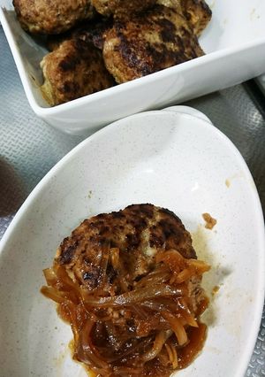 我が家のテキトー ハンバーグ-レシピのメイン写真