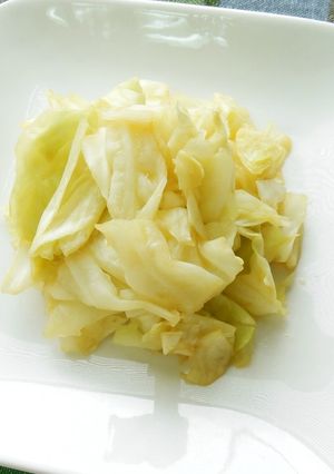 【副菜】キャベツのわさび和え-レシピのメイン写真